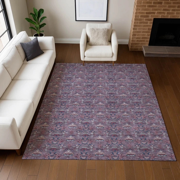 Addison Rugs Chantille Purple ACN2682 5ft. x 7ft.6in. Rect. Rug