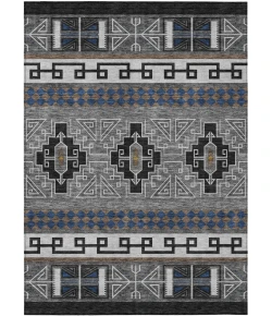 Addison Rugs Chantille Black ACN2683 8ft. x 10ft. Rect. Rug