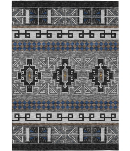 Addison Rugs Chantille Black ACN2683 8ft. x 10ft. Rect. Rug