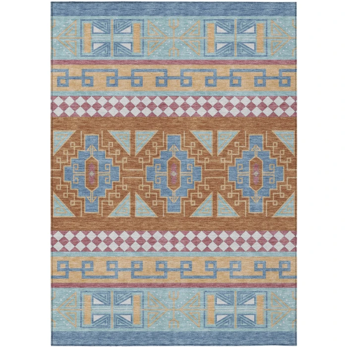 Addison Rugs Chantille Blue ACN2683 9ft. x 12ft. Rect. Rug
