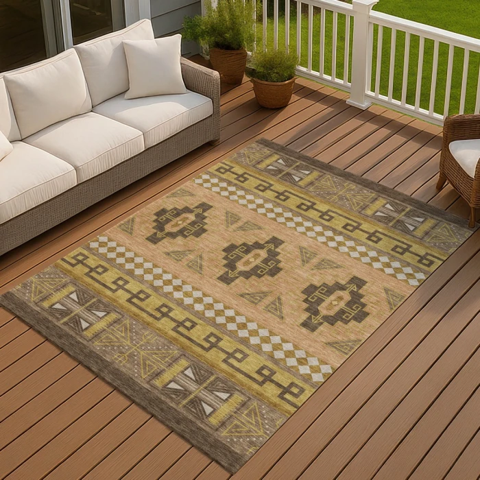 Addison Rugs Chantille Brown ACN2683 8ft. x 10ft. Rect. Rug