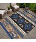 Addison Rugs Chantille Blue ACN2683 8ft. x 10ft. Rect. Rug