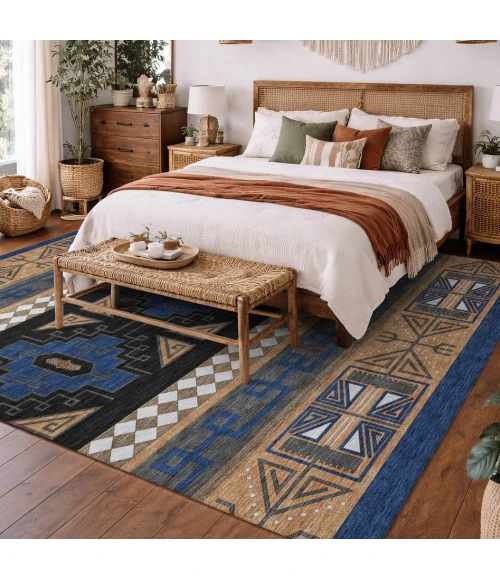 Addison Rugs Chantille Blue ACN2683 8ft. x 10ft. Rect. Rug