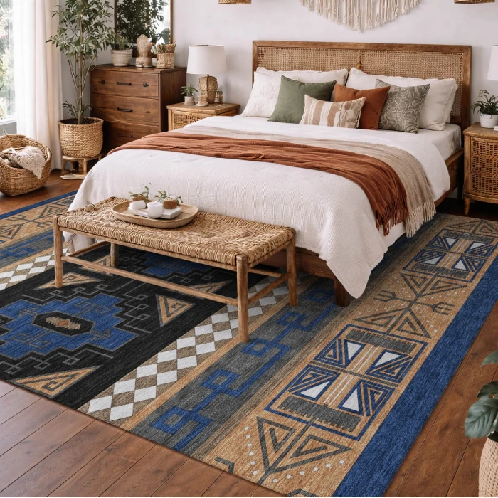 Addison Rugs Chantille Blue ACN2683 9ft. x 12ft. Rect. Rug