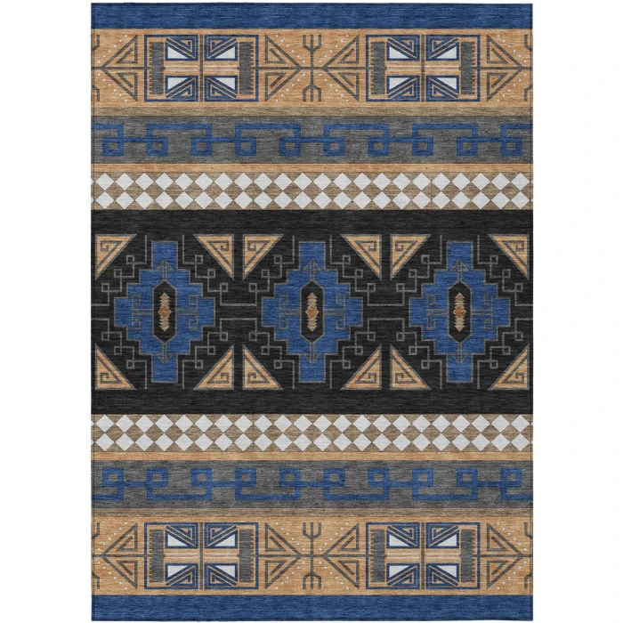 Addison Rugs Chantille Blue ACN2683 9ft. x 12ft. Rect. Rug