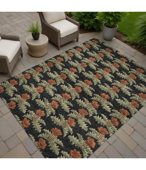 Addison Rugs Chantille Black ACN2684 8ft. x 10ft. Rect. Rug