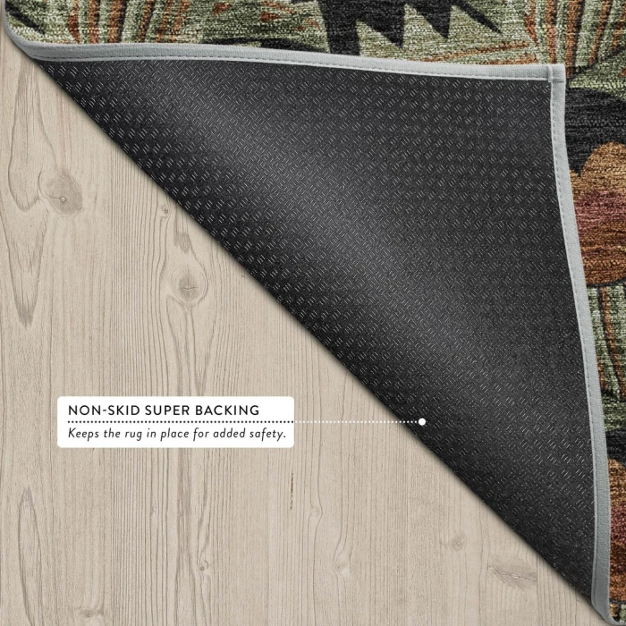 Addison Rugs Chantille Black ACN2684 5ft. x 7ft.6in. Rect. Rug