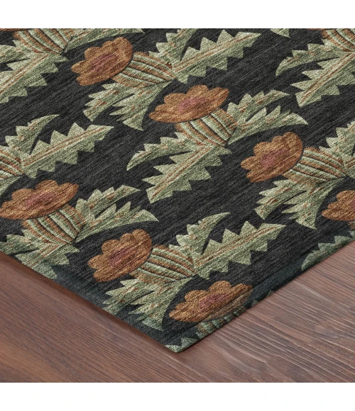 Addison Rugs Chantille Black ACN2684 8ft. x 10ft. Rect. Rug