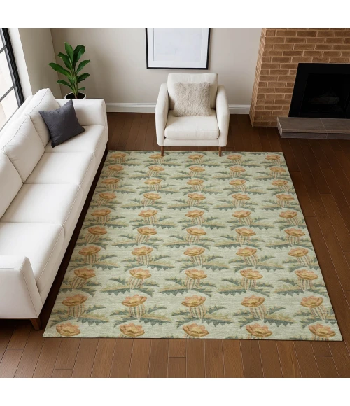 Addison Rugs Chantille Green ACN2684 5ft. x 7ft.6in. Rect. Rug