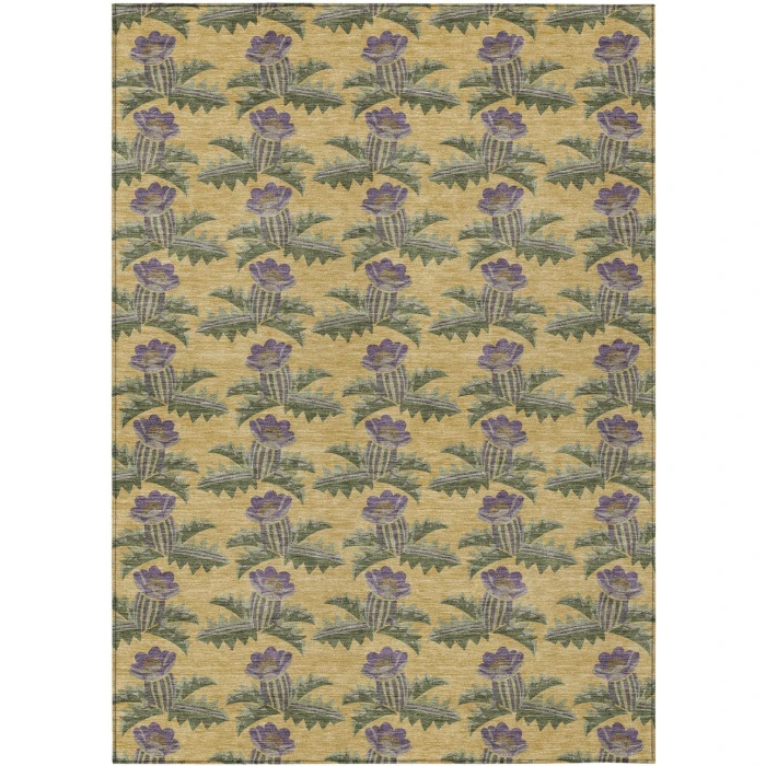 Addison Rugs Chantille Gold ACN2684 5ft. x 7ft.6in. Rect. Rug
