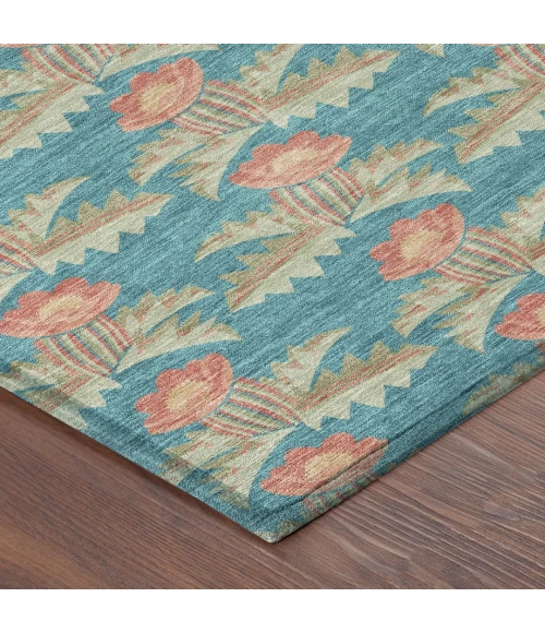 Addison Rugs Chantille Teal ACN2684 5ft. x 7ft.6in. Rect. Rug