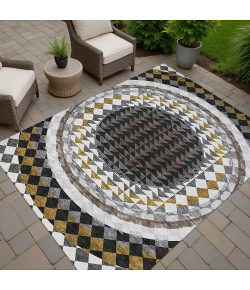 Addison Rugs Chantille Black ACN2685 9ft. x 12ft. Rect. Rug