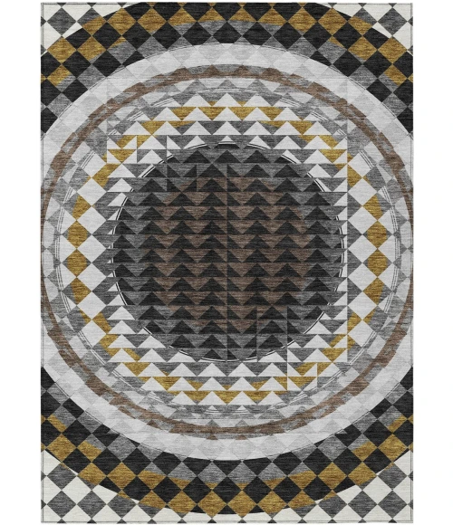 Addison Rugs Chantille Black ACN2685 9ft. x 12ft. Rect. Rug
