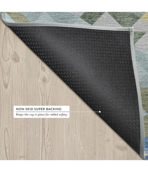 Addison Rugs Chantille Blue ACN2685 9ft. x 12ft. Rect. Rug