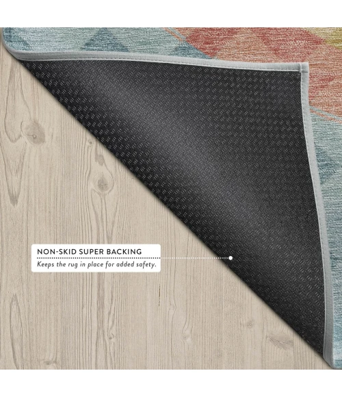 Addison Rugs Chantille Teal ACN2685 9ft. x 12ft. Rect. Rug