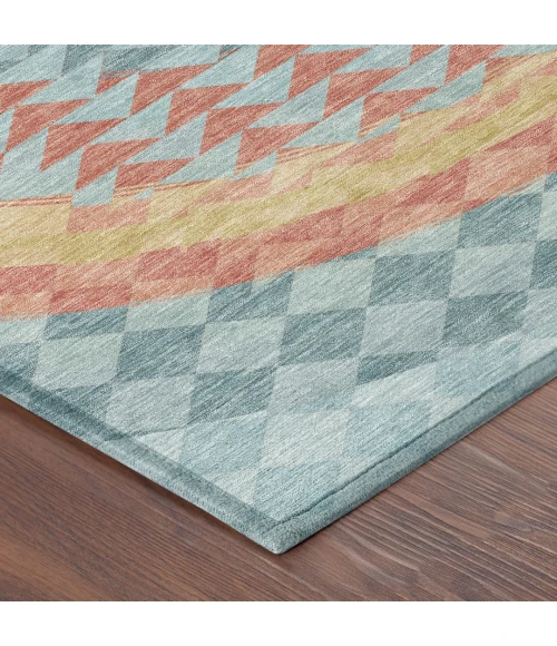 Addison Rugs Chantille Teal ACN2685 9ft. x 12ft. Rect. Rug