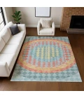 Addison Rugs Chantille Teal ACN2685 9ft. x 12ft. Rect. Rug