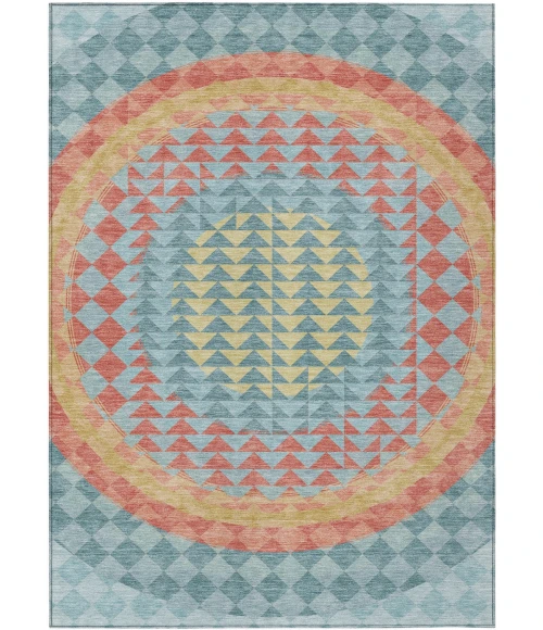 Addison Rugs Chantille Teal ACN2685 9ft. x 12ft. Rect. Rug
