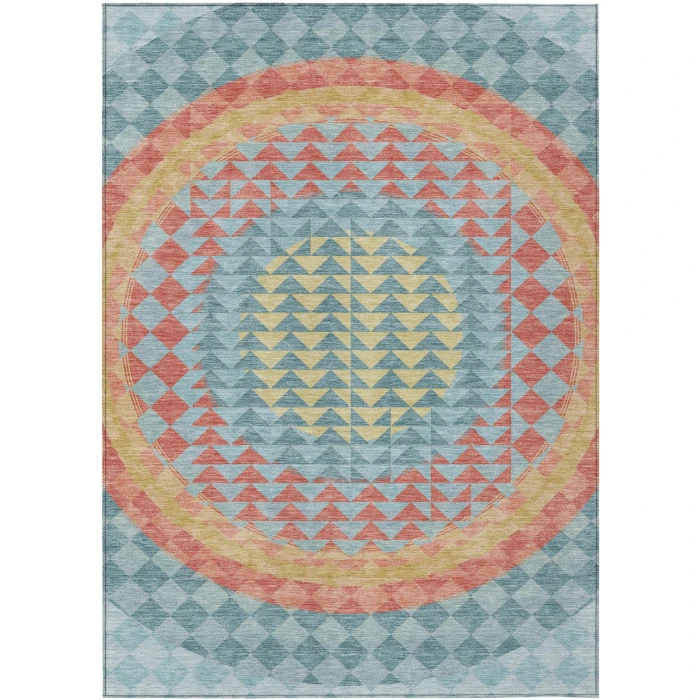Addison Rugs Chantille Teal ACN2685 8ft. x 10ft. Rect. Rug