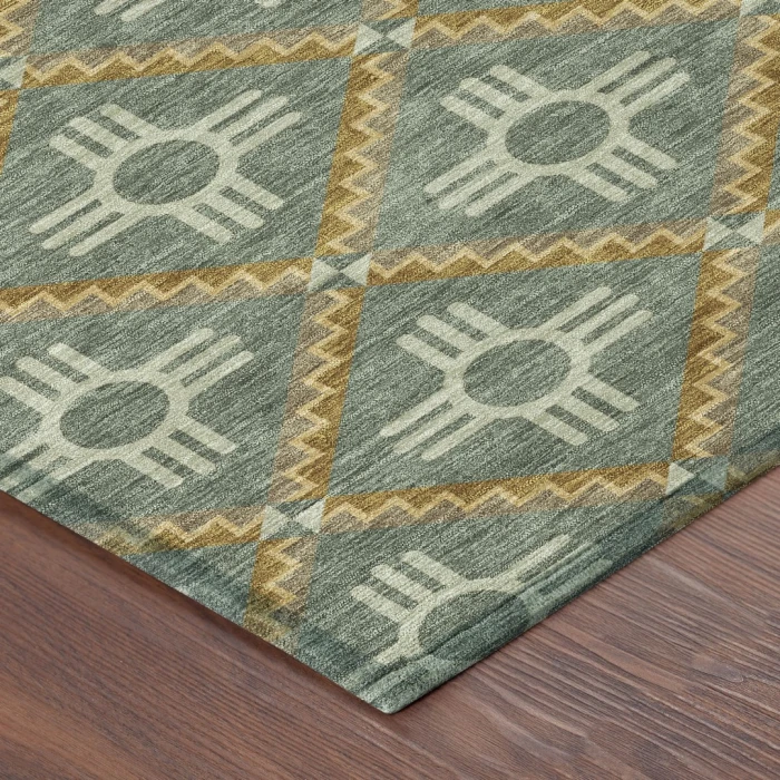 Addison Rugs Chantille Green ACN2686 8ft. x 10ft. Rect. Rug