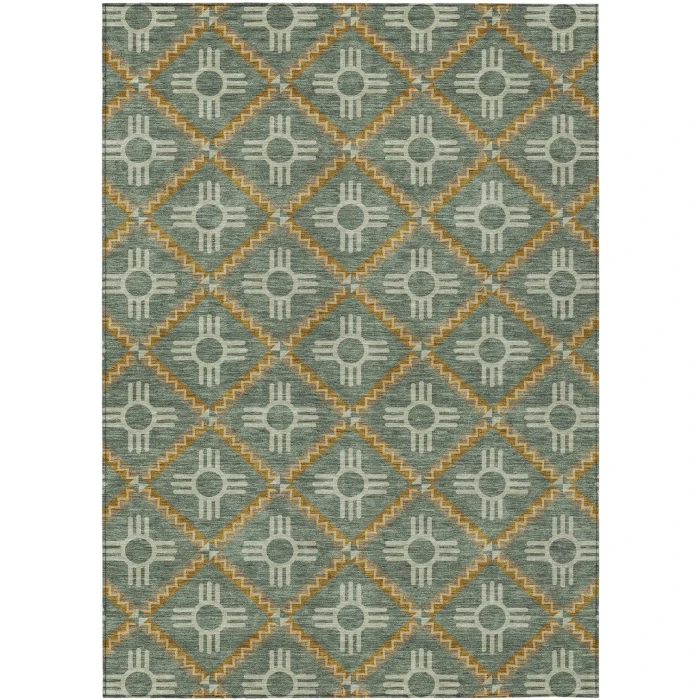 Addison Rugs Chantille Green ACN2686 8ft. x 10ft. Rect. Rug