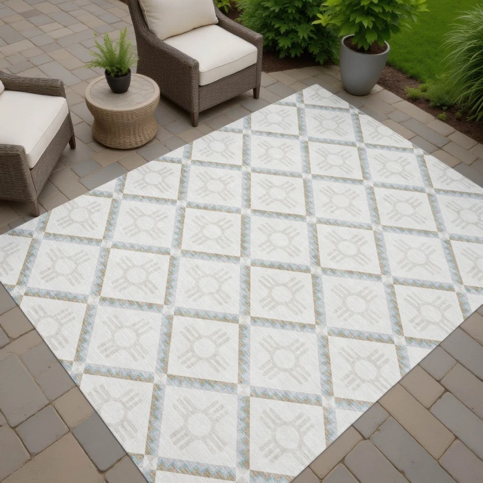 Addison Rugs Chantille Ivory ACN2686 5ft. x 7ft.6in. Rect. Rug