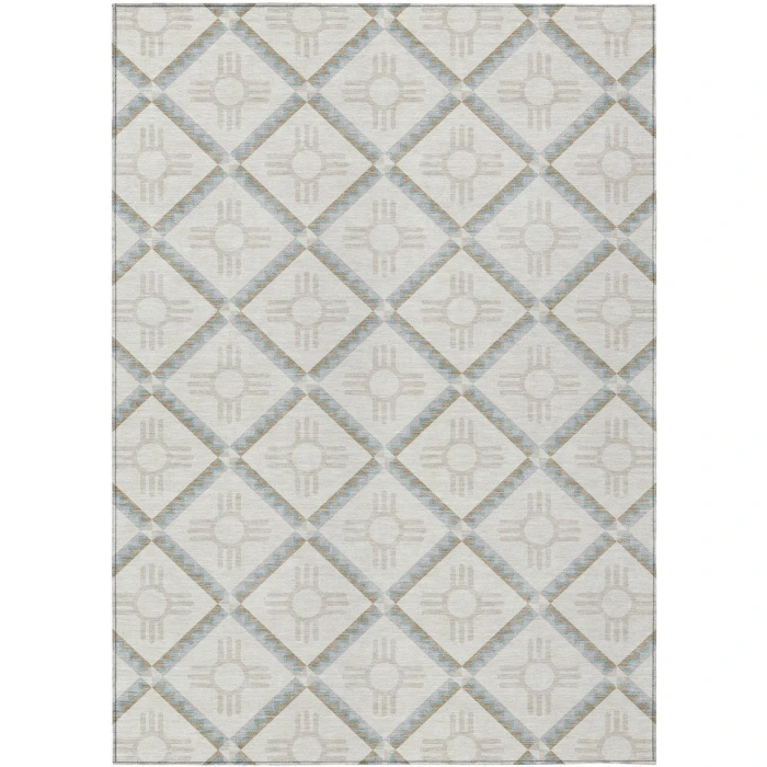 Addison Rugs Chantille Ivory ACN2686 5ft. x 7ft.6in. Rect. Rug