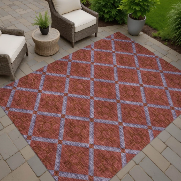 Addison Rugs Chantille Red ACN2686 8ft. x 10ft. Rect. Rug