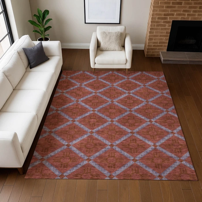 Addison Rugs Chantille Red ACN2686 8ft. x 10ft. Rect. Rug