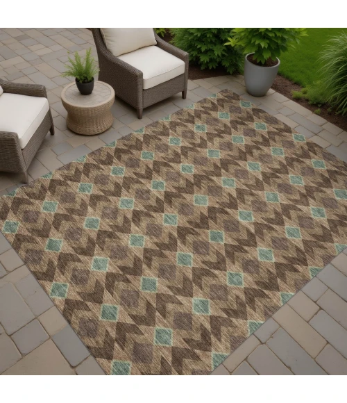 Addison Rugs Chantille Brown ACN2687 5ft. x 7ft.6in. Rect. Rug