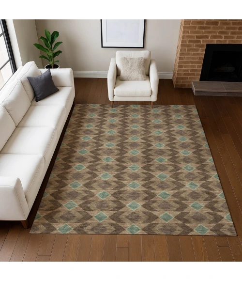Addison Rugs Chantille Brown ACN2687 5ft. x 7ft.6in. Rect. Rug