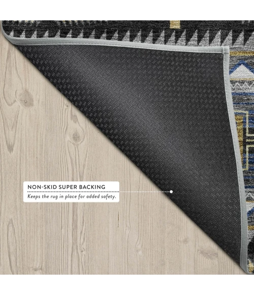 Addison Rugs Chantille Black ACN2688 9ft. x 12ft. Rect. Rug