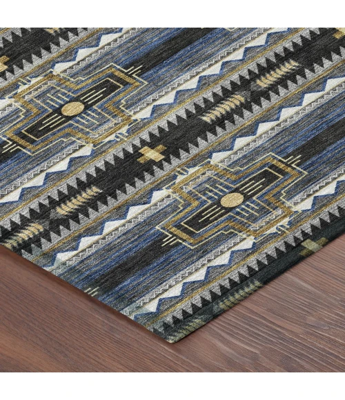 Addison Rugs Chantille Black ACN2688 9ft. x 12ft. Rect. Rug