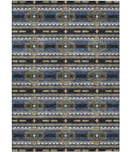 Addison Rugs Chantille Black ACN2688 9ft. x 12ft. Rect. Rug