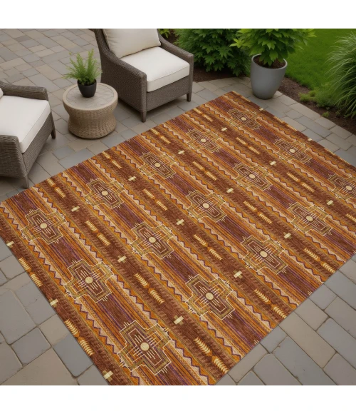 Addison Rugs Chantille Red ACN2688 9ft. x 12ft. Rect. Rug