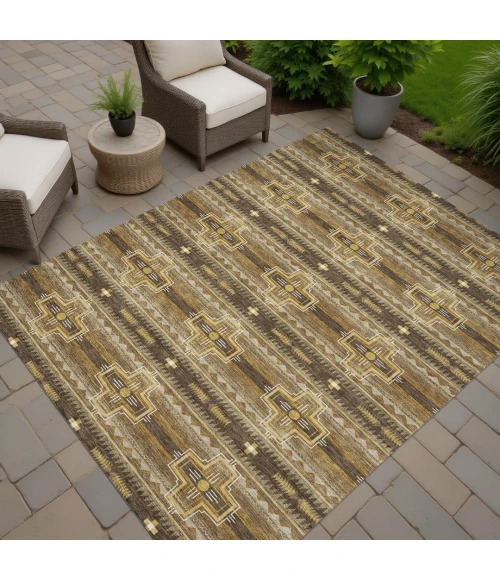 Addison Rugs Chantille Brown ACN2688 9ft. x 12ft. Rect. Rug