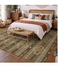Addison Rugs Chantille Brown ACN2688 9ft. x 12ft. Rect. Rug