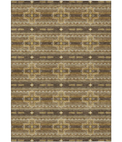 Addison Rugs Chantille Brown ACN2688 9ft. x 12ft. Rect. Rug