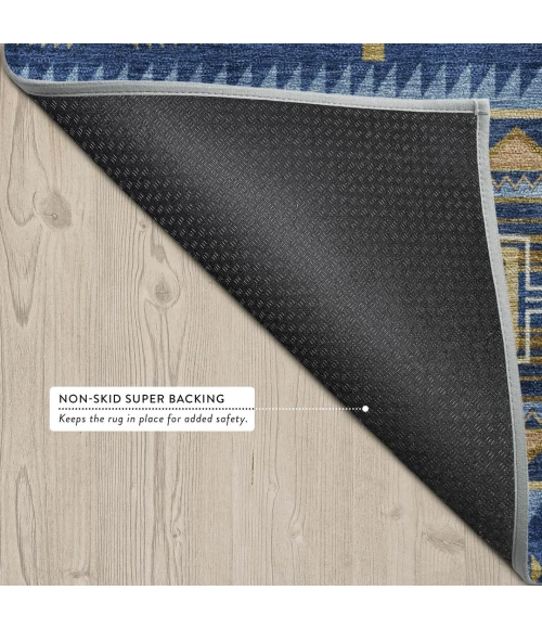 Addison Rugs Chantille Blue ACN2688 9ft. x 12ft. Rect. Rug
