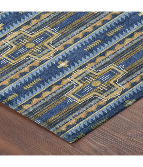 Addison Rugs Chantille Blue ACN2688 9ft. x 12ft. Rect. Rug