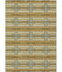 Addison Rugs Chantille Gold ACN2688 9ft. x 12ft. Rect. Rug