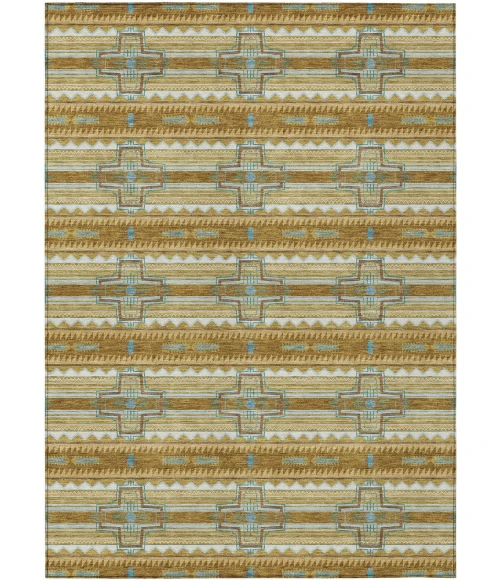 Addison Rugs Chantille Gold ACN2688 9ft. x 12ft. Rect. Rug