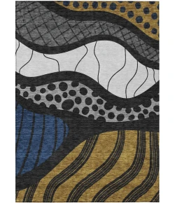 Addison Rugs Chantille Black ACN2689 9ft. x 12ft. Rect. Rug