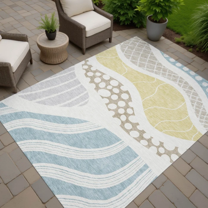 Addison Rugs Chantille Ivory ACN2689 8ft. x 10ft. Rect. Rug