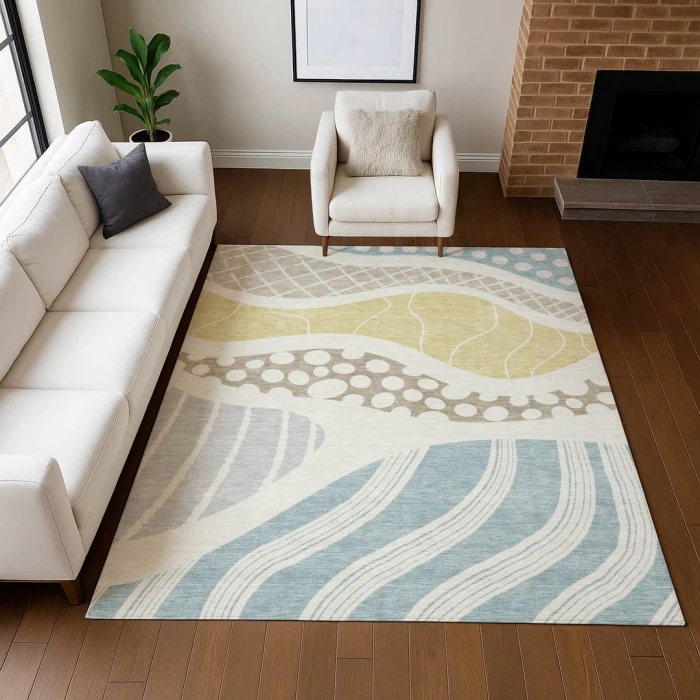 Addison Rugs Chantille Ivory ACN2689 8ft. x 10ft. Rect. Rug