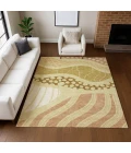 Addison Rugs Chantille Gold ACN2689 9ft. x 12ft. Rect. Rug