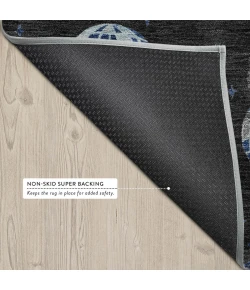 Addison Rugs Chantille Black ACN2690 9ft. x 12ft. Rect. Rug