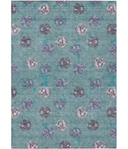 Addison Rugs Chantille Teal ACN2690 5ft. x 7ft.6in. Rect. Rug