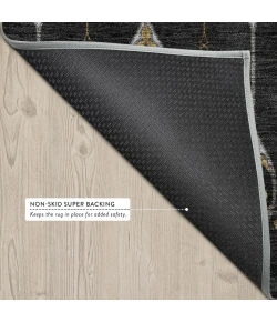 Addison Rugs Chantille Black ACN2691 5ft. x 7ft.6in. Rect. Rug