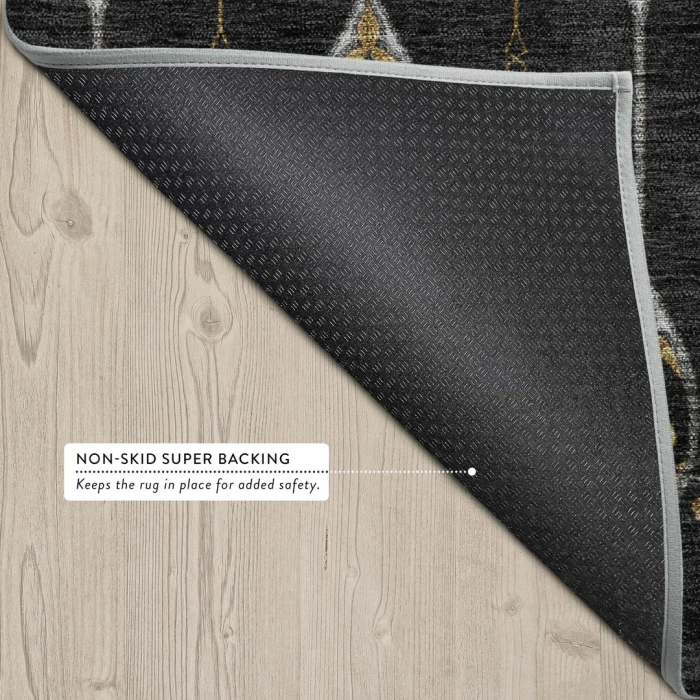 Addison Rugs Chantille Black ACN2691 8ft. x 10ft. Rect. Rug